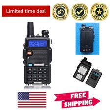 VHF/UHF Dual Band Transceiver, Baofeng UV-5R - 128 Channels, Water-Resistant