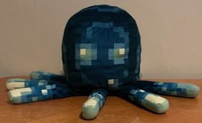 Minecraft Earth Glow Squid Kids 19 Pillow Glow In The Dark Plush Mojang