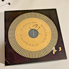 Vintage Airequipt Circular Slide Magazine Carousel Holds 100 Slides Collectible