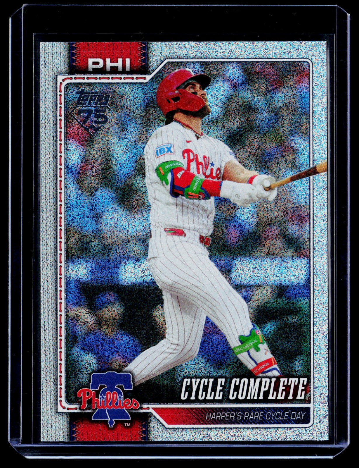 2026 Topps Update BRYCE HARPER #US131 NM Sandglitter Cycle Complete