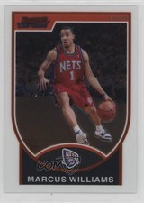 2007-08 Bowman Draft Picks & Stars Chrome Marcus Williams #74 8sr