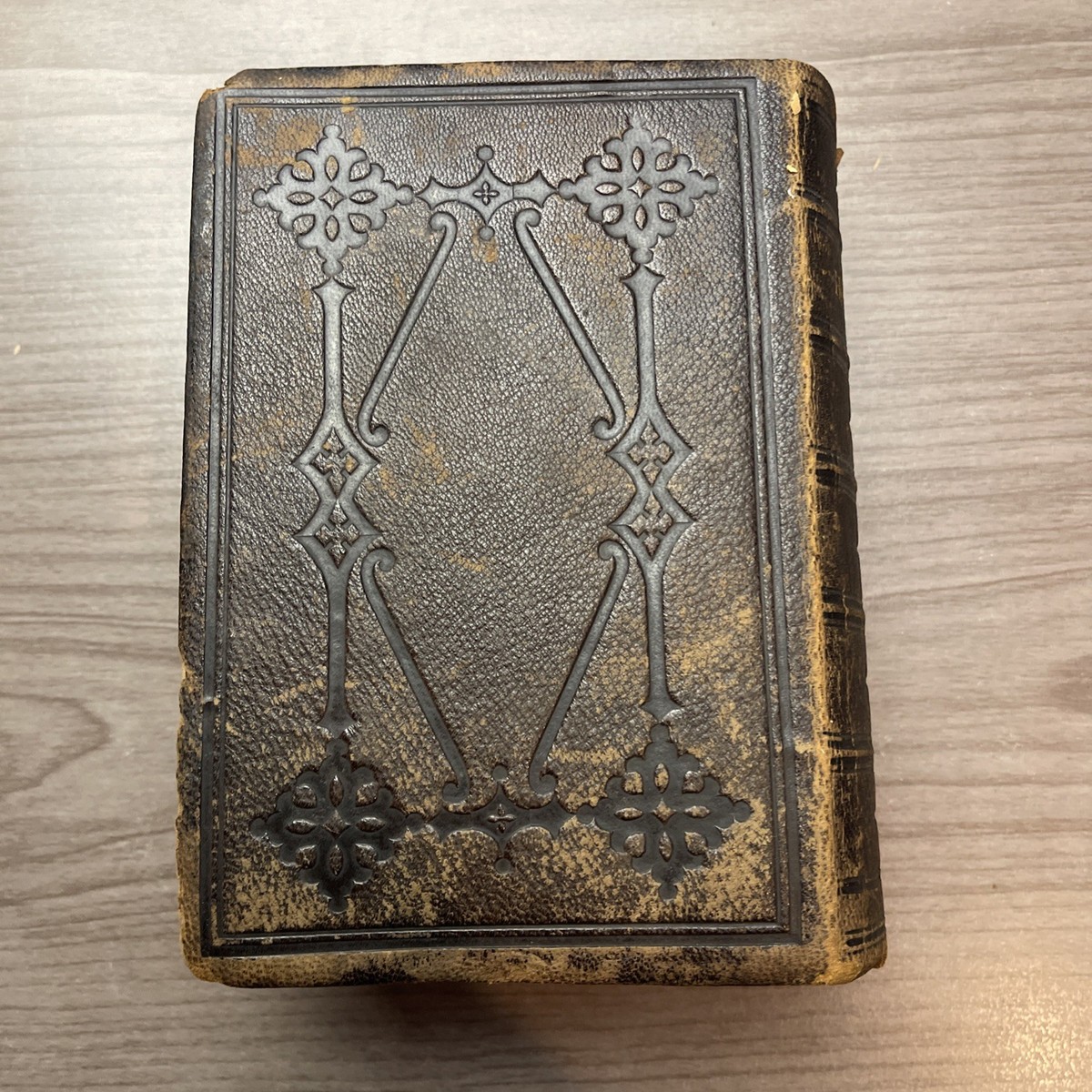 1877-Holy Bible-Old & New Testaments American Bible Society-New
