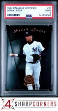 1997 PINNACLE CERTIFIED #51 DEREK JETER YANKEES HOF PSA 9