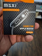 Misxi 2-Pack White Hard Case for Apple Watch Series 10/11 42mm New