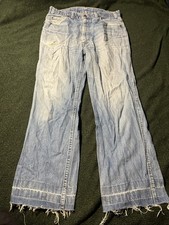 Vintage 70s 80  s Levi  s Movin On Jeans Size 31  x 27  Tab Distressed