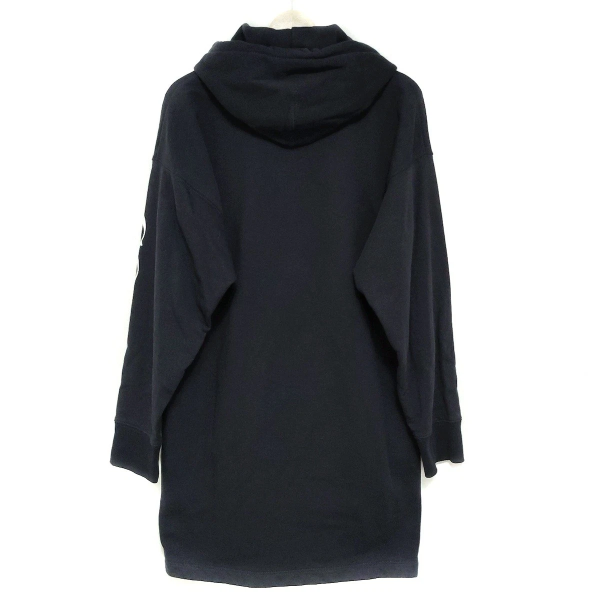 Abito con cappuccio originale COACH Essential C9782 bianco navy scuro abito donna