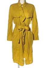 ZARA Trench Donna Cappotto Taglia IT 40 giallo pallido stile casual