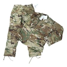 US Army OCP Combat Uniform Coat Jacket Pants Multicam Woodland Camo Medium Long