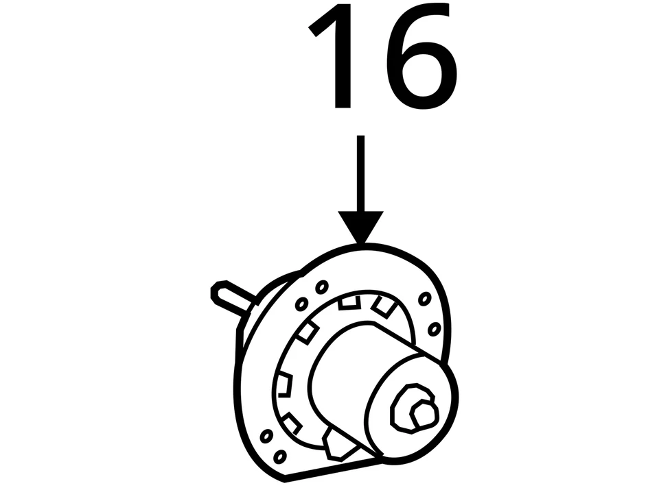 吹风机电机后部适用于 97-14 福特 E150 范 104926181 — 第 4/4 张图片