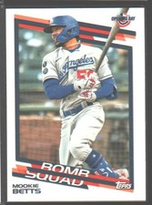 🔥⚾ Mookie Betts Pick Your Favorite (Drop Down) Jersey Refractor Red Sox Dodgers
