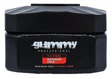  2 PACK Gummy Hair Gel Maximum Hold Extreme Look 7.44 Ounce