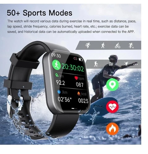 For iPhone 16 15 14 13 12 11 Pro Max  Smartwatch Fitness & Sports Tracking - Picture 5 of 5