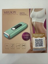 MEUKPE IPL Hair Removal Device - Safe Effective for Whole Body Treatment NIB