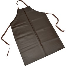 San Jamar 1506140 Apron 25" X 37", Vinyl,Brown 
