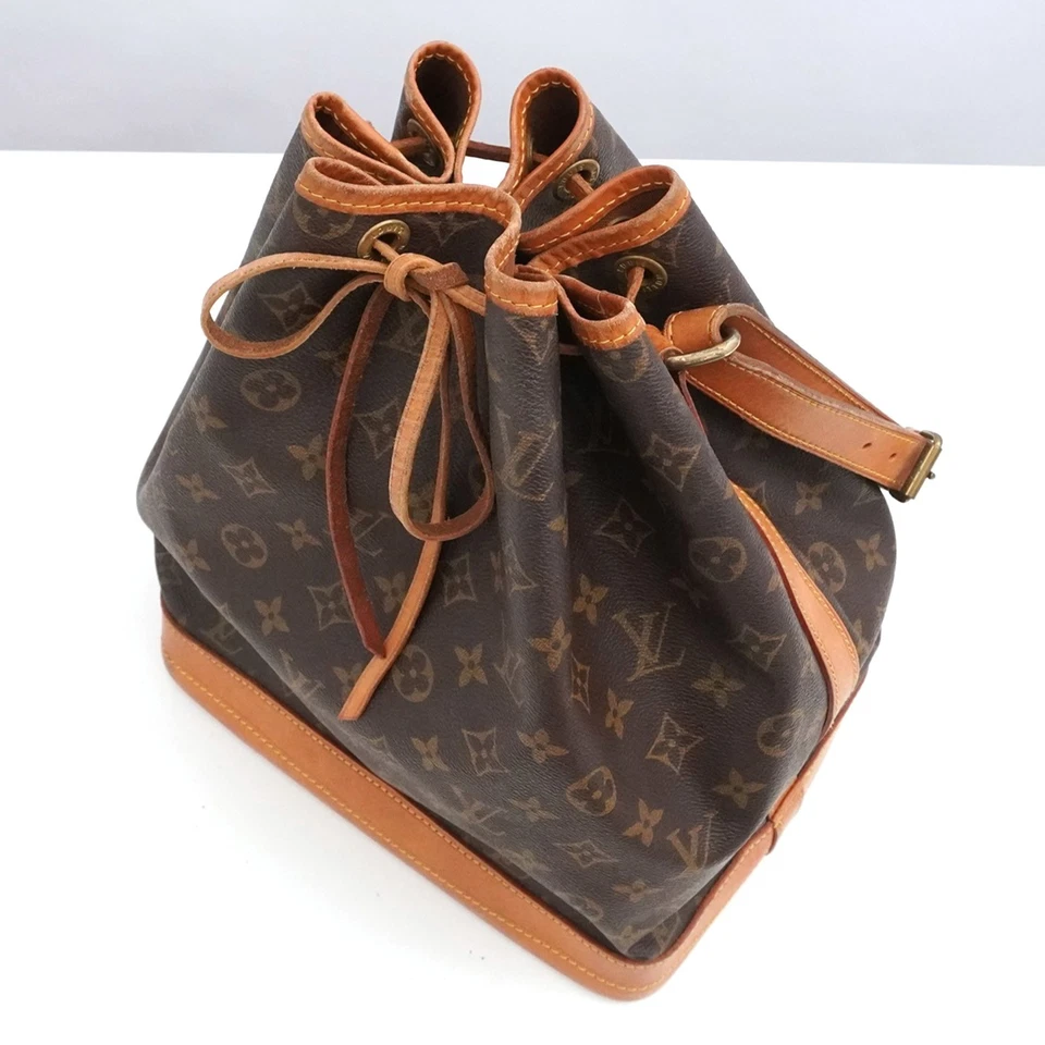 LOUIS VUITTON LV монограмма Noe M42224 наплечная сумка коричневый AR0992 подлинный #54217A - Изображение 3 из 4