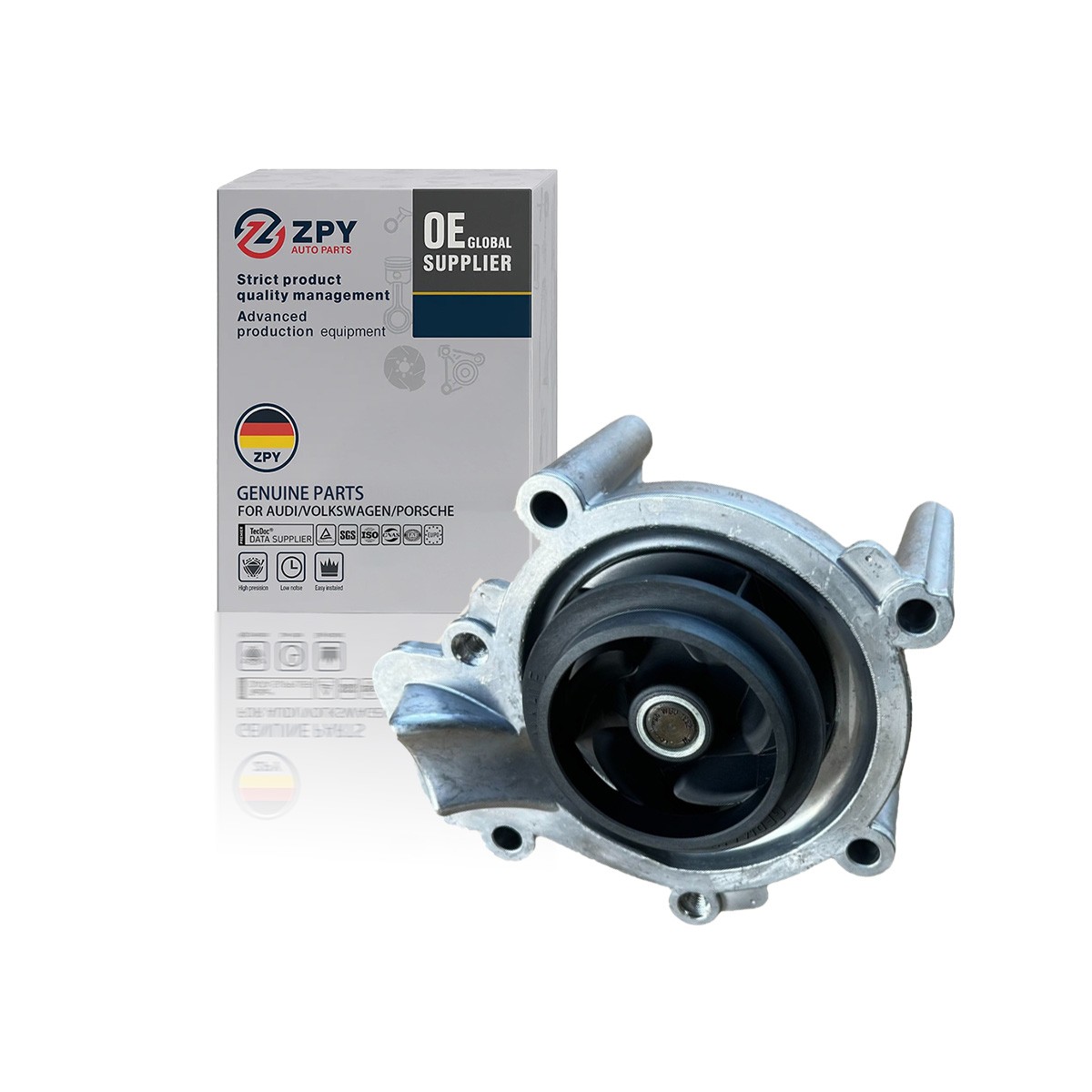 ZPY New Engine water pump FOR Audi A8 Quattro S7 RS7 S6 S8 4.0L 2013-2018