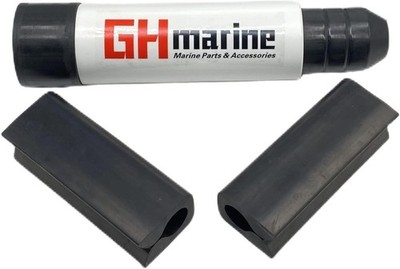 1H03 Transom Rubber Support and Motor Lock for Boat Outboards and Stern Drives