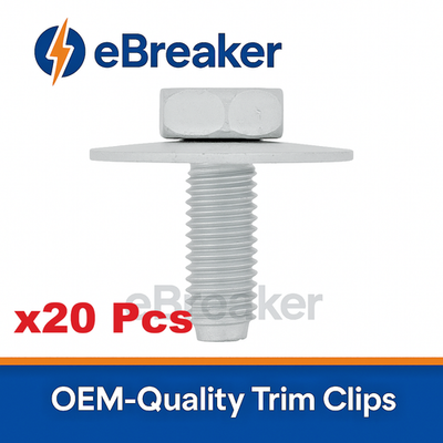 #ad RENAULT Body Work Fixing Bolt amp; Captive Washer M6x18mm Galvanised #7703101446 20 GBP 9.45