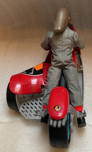 2000 Action Man Extreme Moto Racer Motorbike Sidecar Hasbro & Action Man Figure - Picture 4 of 14