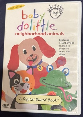 RARE: Baby Einstein: Neighborhood & World Animals (DVD, 2001) HTF *Read*
