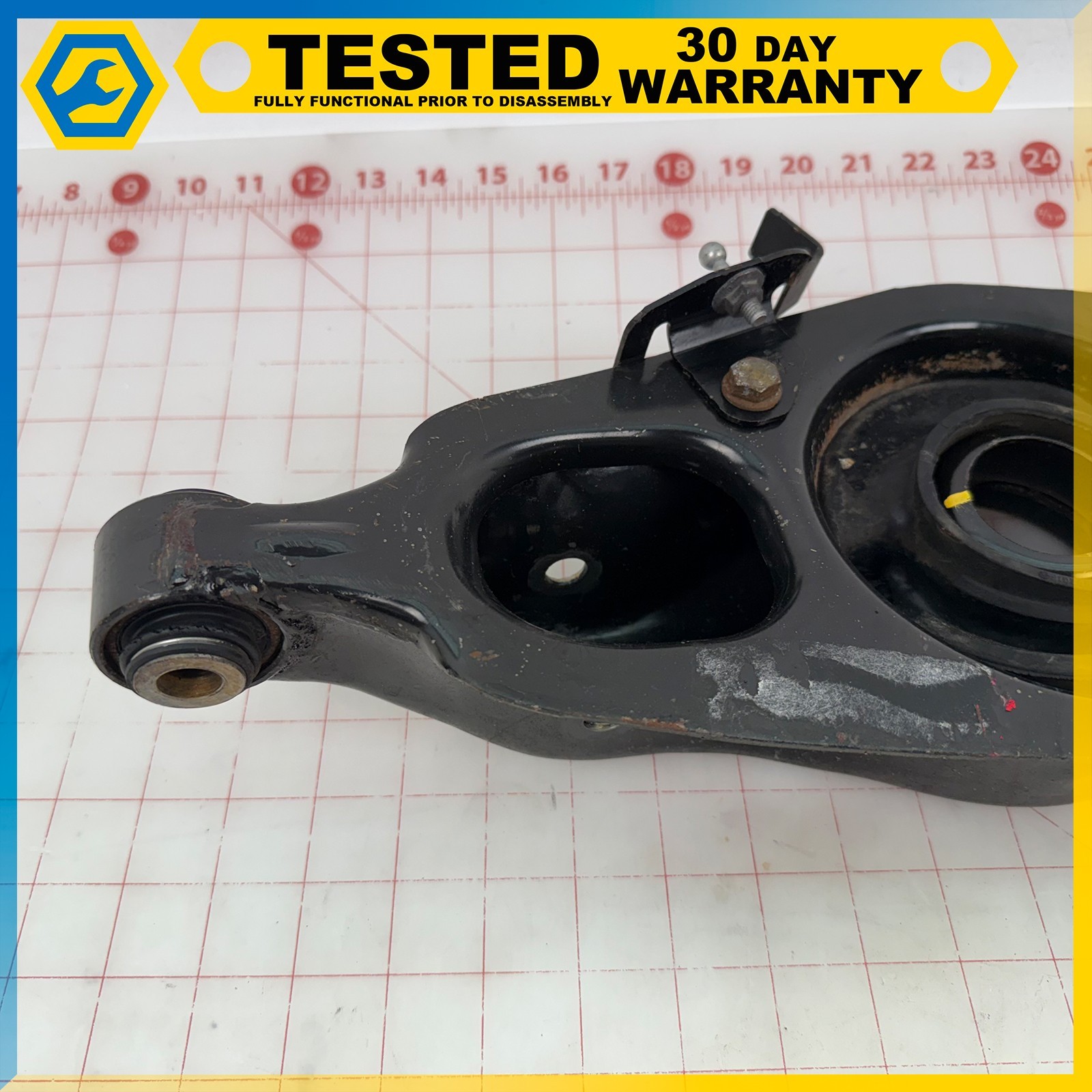 14-24 MASERATI GHIBLI REAR LEFT DRIVER SIDE UPPER LOWER CONTROL ARM SET OEM