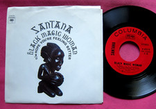 SANTANA - Black Magic Woman - super clean 45 w/ Picture Sleeve - Columbia 45270