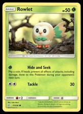 Rowlet 17/236 Common Cosmic Eclipse Pokemon Lightly Played on eBay