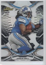 2015 Topps Finest Hot Box Black Refractor Joique Bell #104 0f8