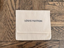 Authentic Louis Vuitton Dust Bag Envelope Flap 6x5 Small, 1 piece D21305