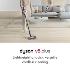 Dyson V8 Plus Cordless Vacuum, Cleans Hard Floors and Carpets 782UUP2