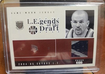 2004-05 Skybox L.E. - L.E.Gends of the Draft Jason Kidd #LD-JK Jersey /94