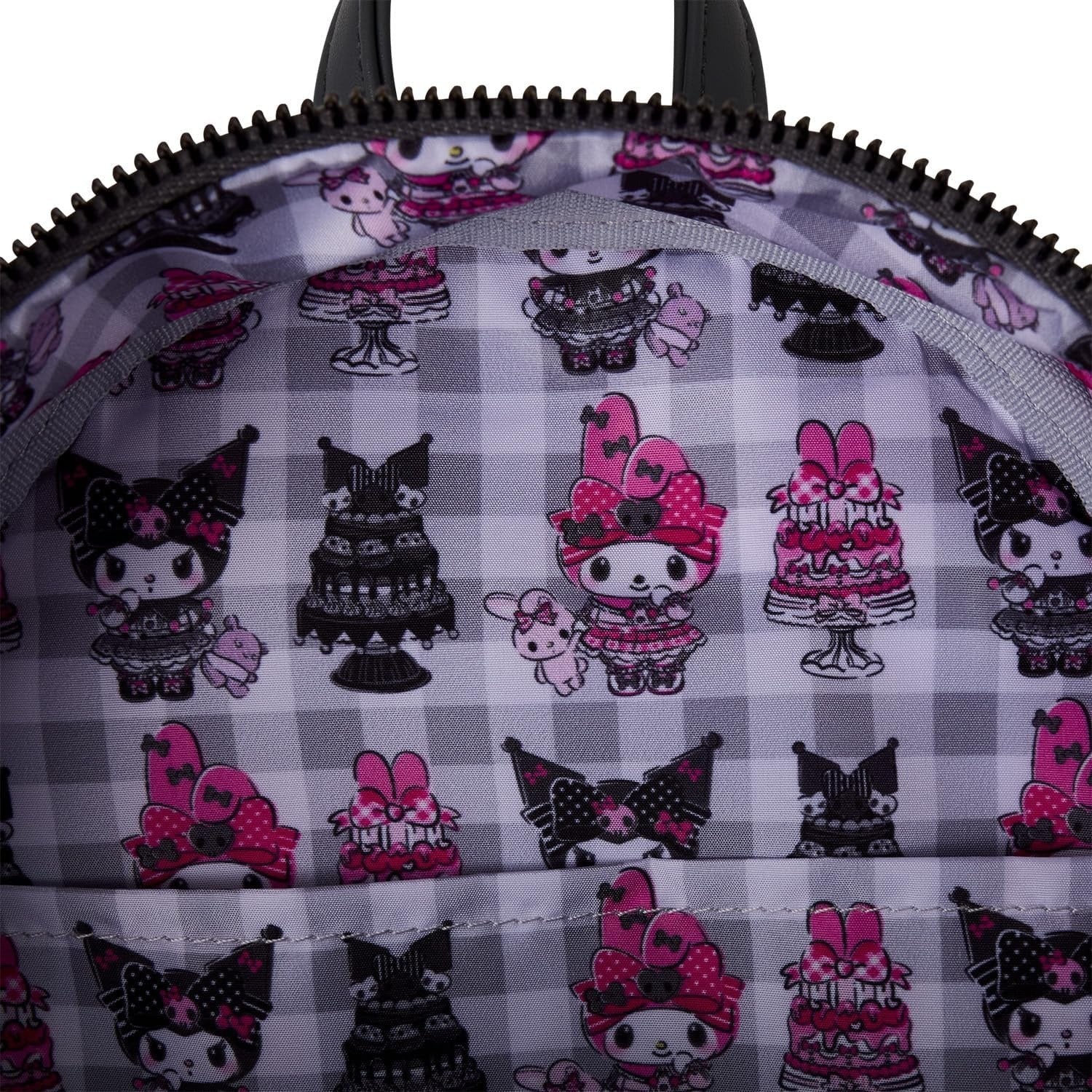 Loungefly: Sanrio My Melody and Kuromi Mini Backpack image 5
