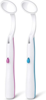 Mouth Mirror with LED Light, Pack of 2 Oral Dental Mirror, Dental Mirror with...