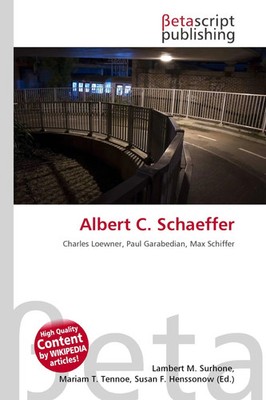 Lambert M. Surhone (u. a.) | Albert C. Schaeffer | Taschenbuch | Deutsch (2026)