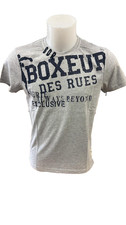 Boxeur Des Rues T-Shirt  BXE-2912G colore GREY MEL Taglia L