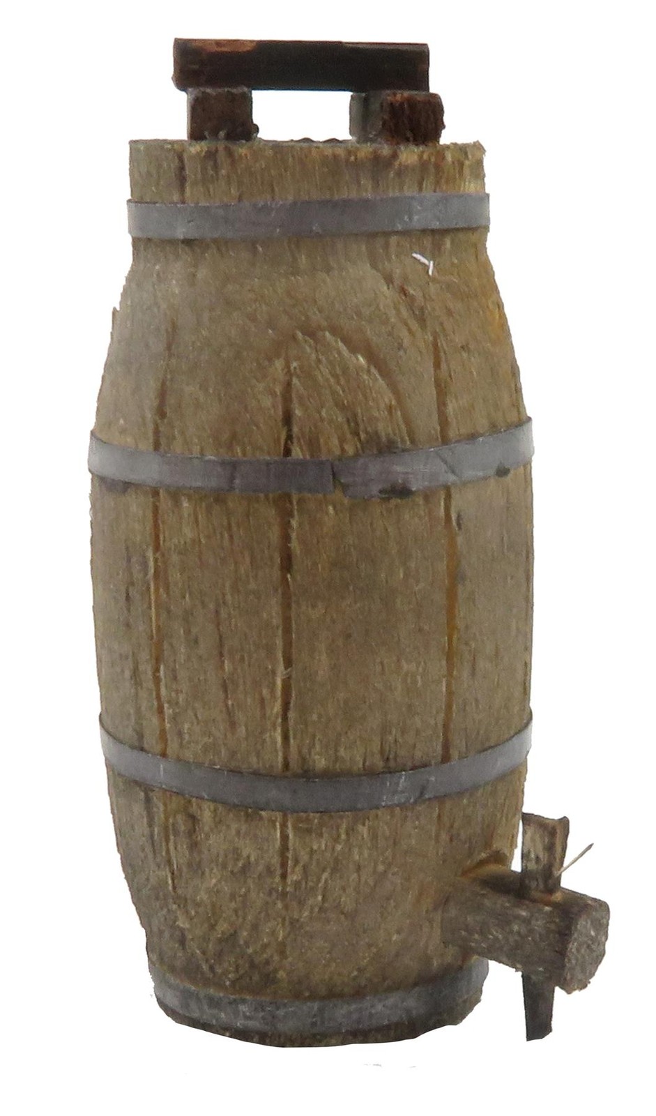 Dolls House Rustic Water Butt Tank Barrique Barrel Pub Stable Farm Accessory