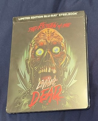 The Return of the Living Dead Blu-Ray Limited Edition Steelbook Horror NEW