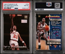 *** 1993 Stadium Club 1st Day Issue #342 ROLANDO BLACKMAN PSA 8 Near Mint Pop 1