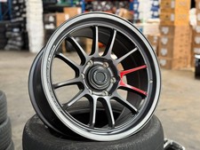 New 18x9.5 Et25 Lenso 96m Rim 4 Wheel Matt Gunmetal 6x139.7
