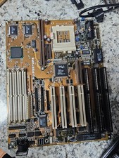 ASUS P/i-p55t2p4 Socket 7 at Motherboard With PCI ISA Intel