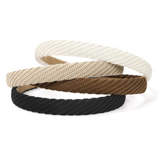 4 PCS Headbands for Women, Cute Thin Knitted Hairbands Non Slip