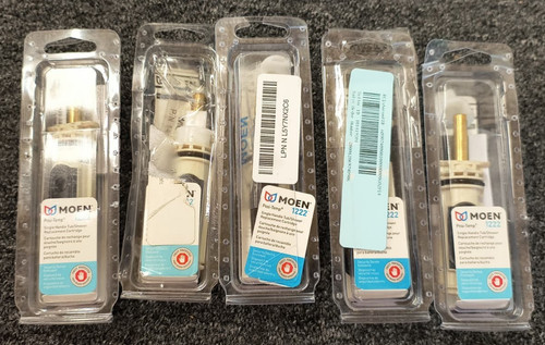 Lot of 5 | Moen 1222 Single-Handle Posi-Temp  Cartridge | Slightly used