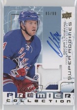 2015 Premier 2003-04 Tribute Rookie 85/99 Oscar Lindberg #SRR-OL Patch Auto 7b5