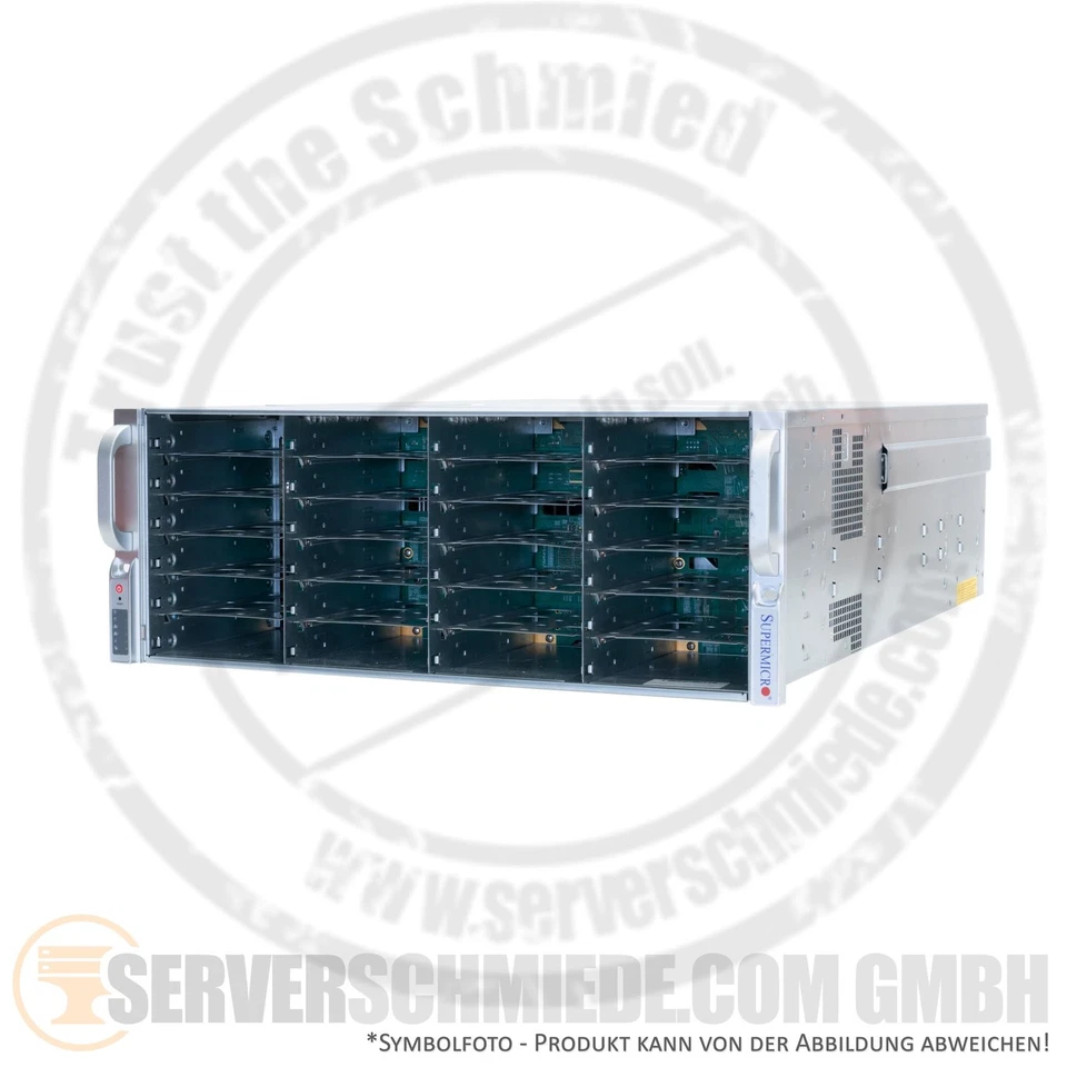 Supermicro CSE-847B X11DPH-T 4U 2x Intel Gold 6138 128GB 2x3TB SAS 2x1200W - Image 2 of 4