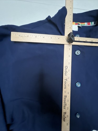 Catalina Windbreaker Jacket Women’s Small Navy Yacht Sailing Button Front Pocket - Picture 2 of 15