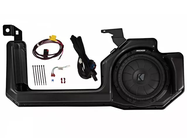 2019-2025 Silverado & Sierra NEW OEM GM Kicker 200-Watt Subwoofer Kit 19417164
