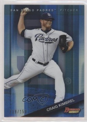 2015 Bowman's Best Blue Refractor 119/150 Craig Kimbrel #98 fo7