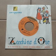 10° Zecchino d'oro-SITTING BULL/CORIOLANO, L'ALLEGRO CAIMANO  7"  45 giri  1968