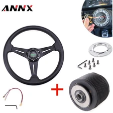 Steering Wheel with Hub Adapter for 1984-2004 Ford Mustang Non-Gt