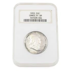 1955 Proof Franklin Half Dollar Cameo PF 68 NGC United States Coin NR #C892-5